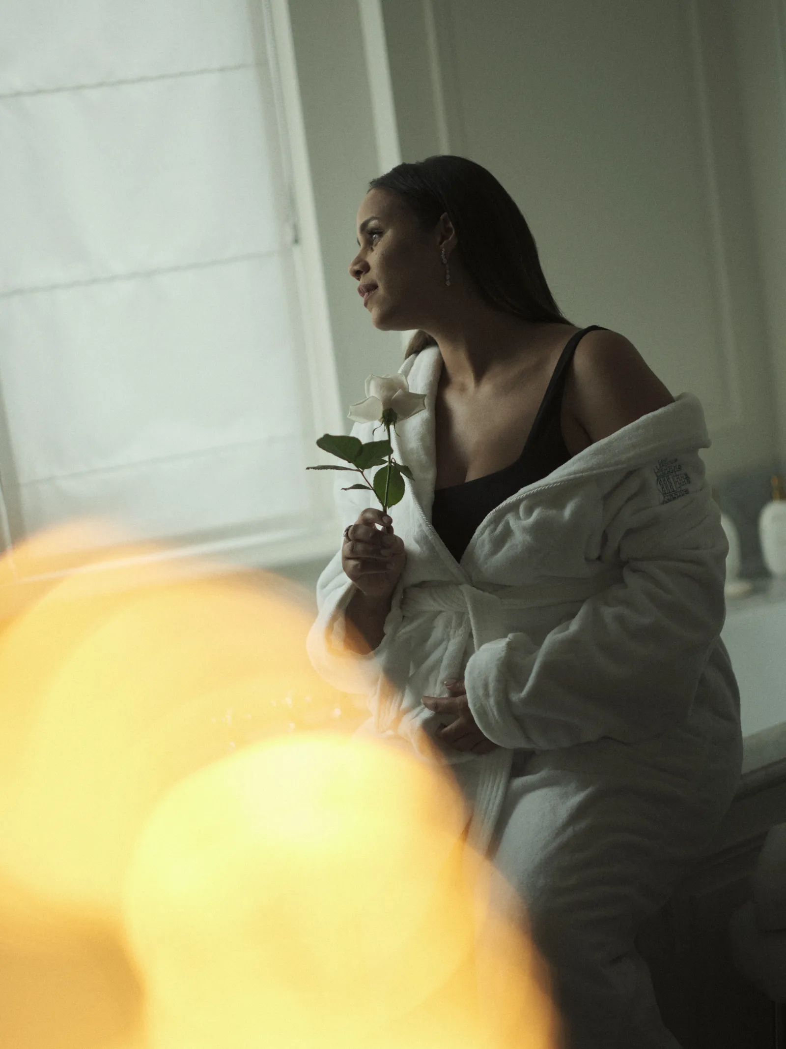 Image may contain Zawe Ashton Flower Flower Arrangement Plant Flower Bouquet Face Head Person and Photography