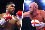 Anthony Joshua and Tyson Fury could face each other according to Eddie Hearn (Photos: Getty Images)
