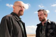 Bald man with glasses and younger man
