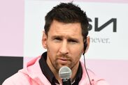 Lionel Messi speaks at press conference