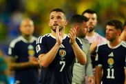 John McGinn and his Scotland team-mates