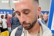 Pico Lopes during an interview