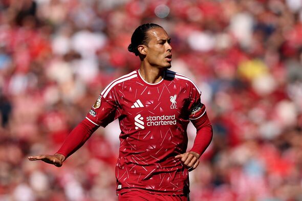 Virgil van Dijk in action for Liverpool