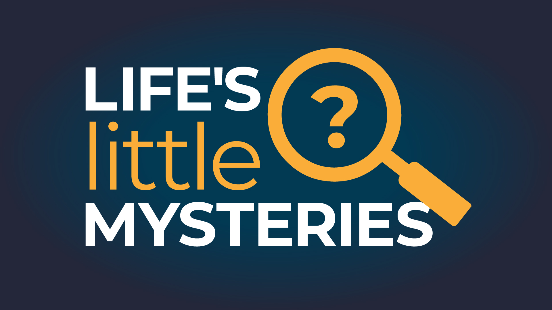 Life's Little Mysteries
