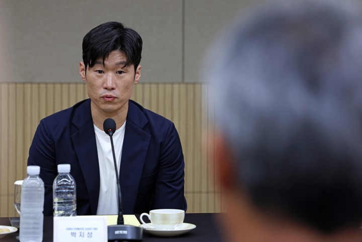 박지성 K-축구 혁신위원장 "신뢰 회복 위한 방향 제시가 역할"