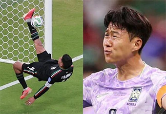  "손흥민은 골로 알았을 것이다"…몬테스 대신 나온 알바레스 환상 수비, 멕시코 1-0 승리 주역 [조별리그 | 대한민국 vs 멕시코]