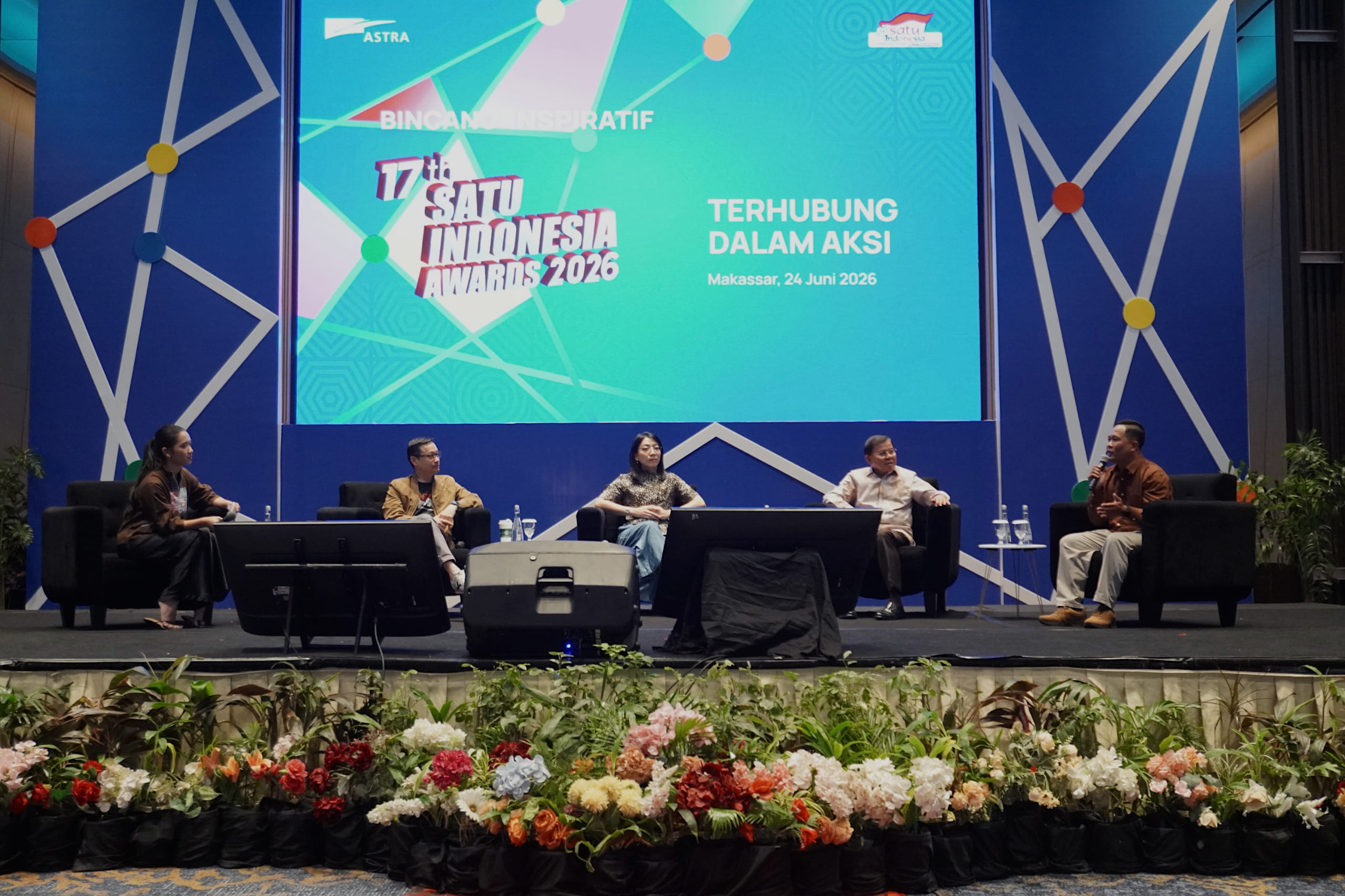 Roadshow 17th SATU Indonesia Awards 2026 Hadir di Makassar, Mencari Penggerak Perubahan dari Indonesia Timur